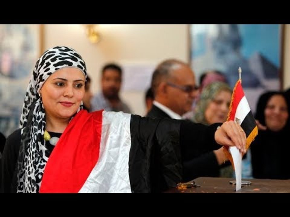 صدى البلد | توافد الناخبين على لجان المعادي في لجان المعادي
