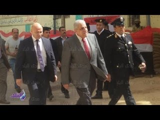 صدى البلد - انتخابات الرئاسة|  "محلب" يدلى بصوته فى الانتخابات الرئاسية فى المعادى القومية