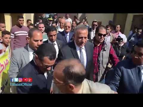 صدى البلد | محافظ الجيزة يستقبل مدير الأمن وأعضاء مجلس النواب للتهنئة بالعيد القومي