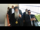 صدى البلد | أسقف الفيوم يدلي بصوته في انتخابات الرئاسة