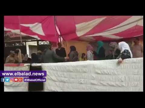 صدى البلد |توافد عشرات الناخبات على لجنة الزاوية