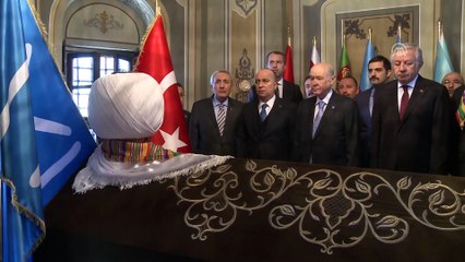 Bahçeli, Ertuğrul Gazi Türbesi'ni ziyaret etti (2) - BİLECİK