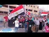 صدى البلد | احتفالات أمام اللجان الانتخابية بشارعى الهرم وفيصل