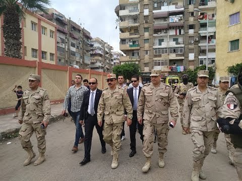 صدى البلد | مدير التجنيد والتعبئة يتفقد المقار الانتخابية في بورسعيد