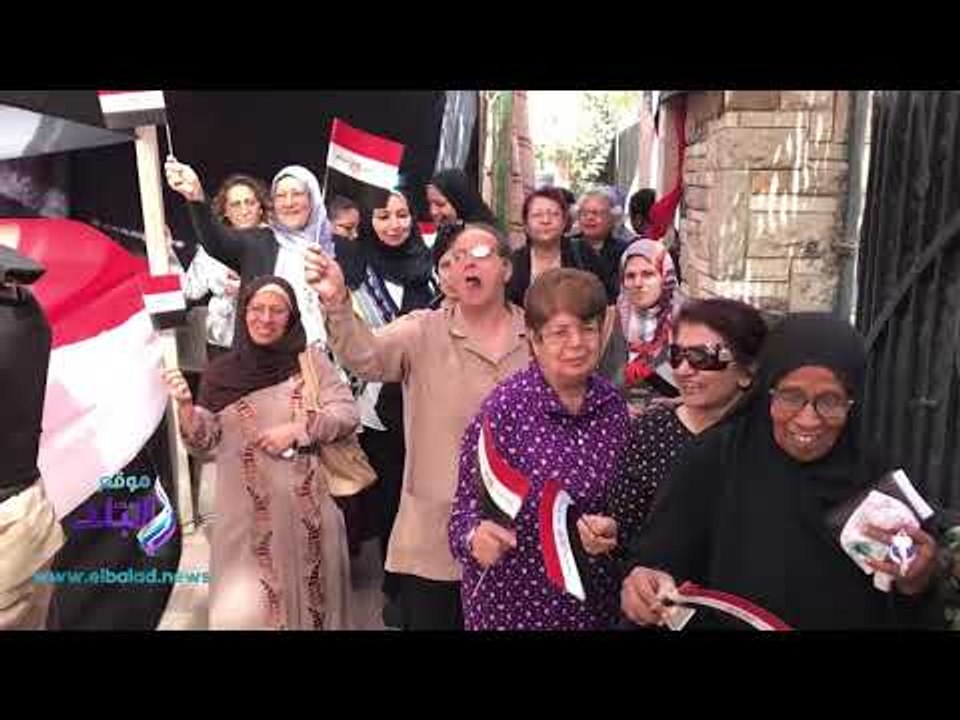 صدى البلد - انتخابات الرئاسة | طوابير وزغاريد بلجان مصر الجديدة.. فيديو