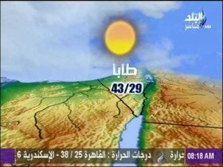 تعرف على حالة الطقس ودرجة الحرارة  المتوقعة اليوم بمحافظات مصر