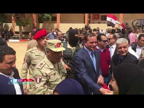 صدى البلد | مساعد وزير الدفاع يتفقد لجان الانتخابات بسوهاج‎
