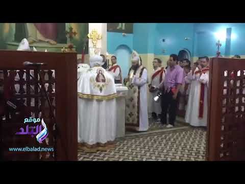صدى البلد | الاف الاقباط يشاركون في قداس عيد القيامة بأسيوط وسط إجراءات أمنية مشددة