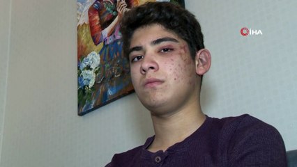 Çocuğu boks makinesi yerine koyup, cebine 1 lira atarak dövdü... O anlar kamerada