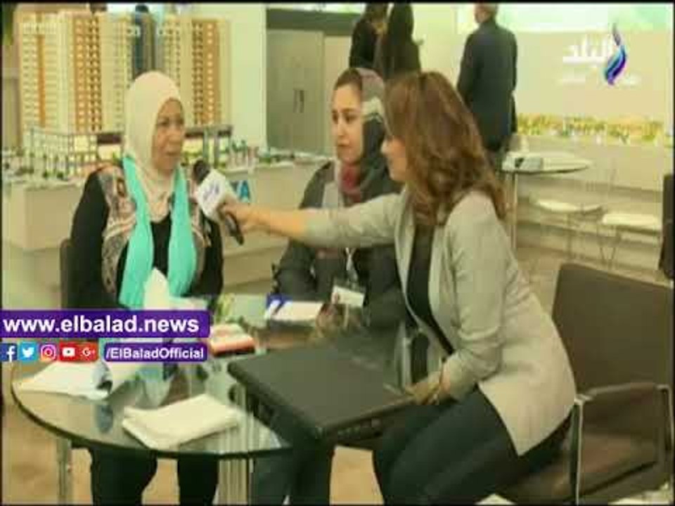 صدى البلد |شاهد.. عملاء كليوباترا العقارية يشيد...