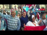 صدى البلد - نتائج انتخابات الرئاسة| احتفالات شعبية بفوز الرئيس السيسي في شوارع الإسكندرية