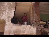 صدى البلد | إحدى سكان عقار إمبابة تكشف سبب انهيار المبنى