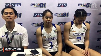 Deanna Wong: Ateneo starving to win over UP