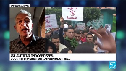 Algeria braced for nationwide strikes, interview with Francis Ghiles