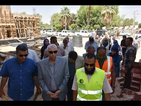 صدى البلد |محافظ أسوان يتابع معدلات تنفيذ مستشفى ادفو العام الجديد