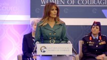 Melania Trump At Women Of Courage Awards