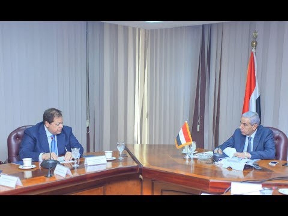 صدى البلد | قابيل يجتمع مع مجلس الاعمال المصرى البرتغالى بحضور أبو العينين"رئيس المجلس"