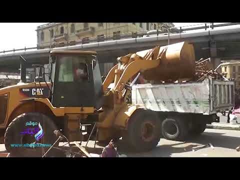 صدى البلد | سيولة مرورية بميدان العتبة بعد تطهيره من الإشغالات