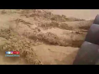 صدى البلد |خسائر بسبب السيول في السويس