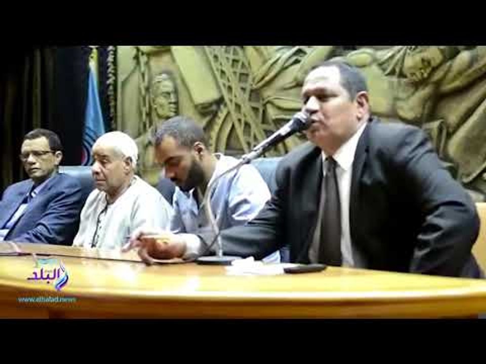 صدى البلد | بدء تأبين الراحل رضا غنيم في نقابة الصحفيين