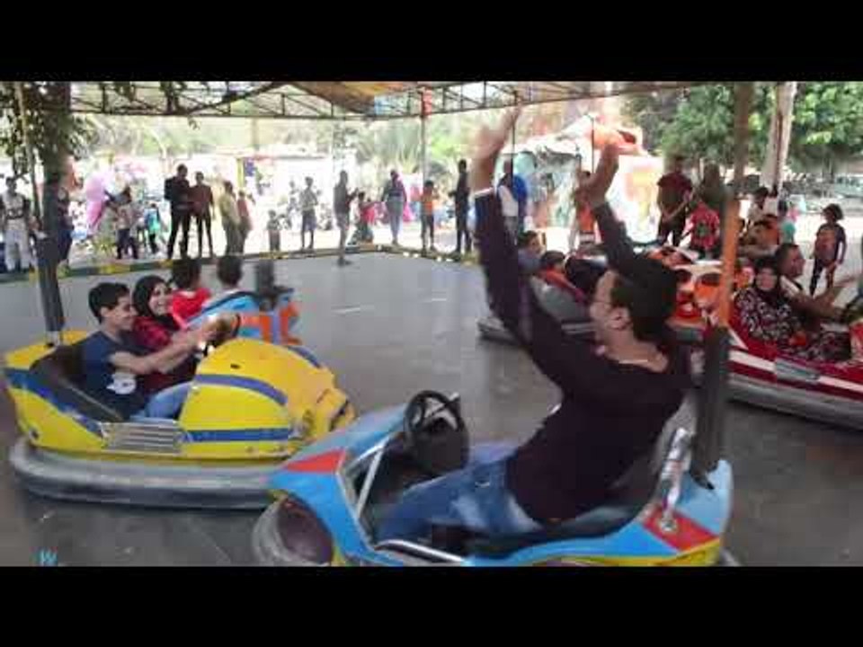 صدى البلد | اقبال كثيف على الحدائق فى القناطر احتفالاَ بشم النسيم