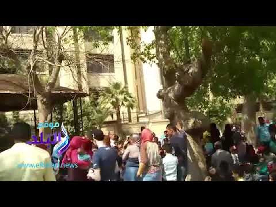صدى البلد |أفراح شعبية بحديقة الحيوان احتفالا بشم النسيم