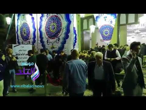 صدى البلد |محافظ الغربية والمعلم والمسلماني وخالد علي يشاركون فى عزاء أحمد خالد توفيق بطنطا