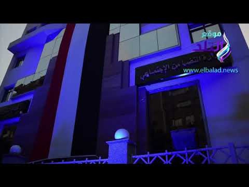 صدى البلد | شاهد .. «التضامن» تضاء باللون الأزرق تضامنا مع اليوم العالمي للتوحد