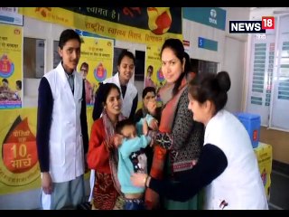 कुल्लू में पल्स पोलियो अभियान के तहत 34170 बच्चों को पिलाई जा रही है दो बूंद