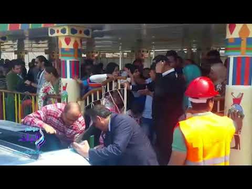 صدى البلد | توافد المواطنين على الاتوبيس النهرى احتفالا بشم النسيم