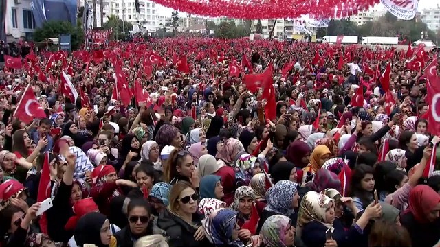Cumhurbaşkanı Erdoğan: 'CHP zihniyetinin tarihi ezan ve cami konusunda hoyratlıklarla doludur' - MERSİN