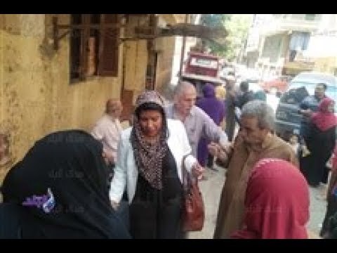 صدى البلد | نائبة إمبابة في البرلمان تصل مكان العقار المنهار