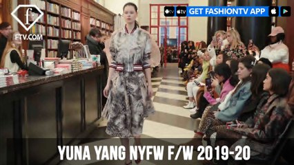 Yuna Yang New York Fashion Week Fall/Winter 2019-20 | FashionTV | FTV