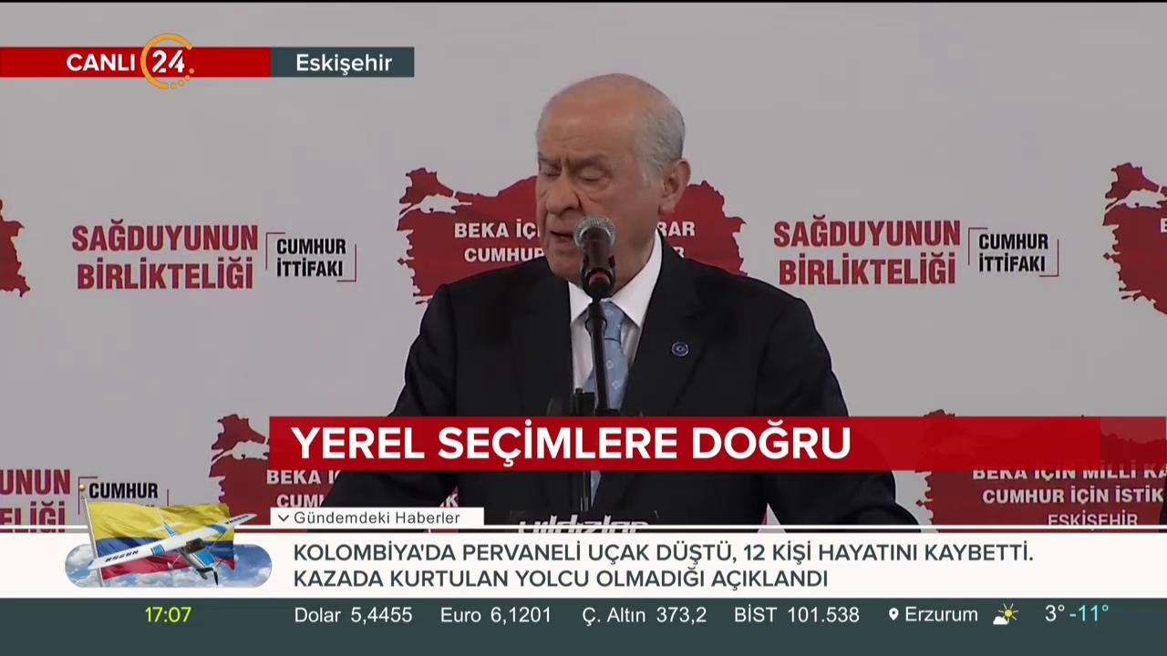 Bahçeli Eskişehir'de