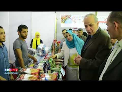 صدى البلد | محافظ القليوبية يفتتح معرض أهلا رمضان للسلع الغذائية ببنها