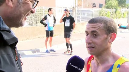 Pauline Piedbois et Fouad Latrèche nous livrent leurs réactions à l'arrivée.