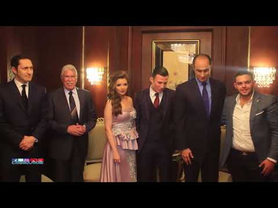 صدى البلد | المشير طنطاوي و" جمال وعلاء" مبارك في عقد قران نجل شوقي غريب