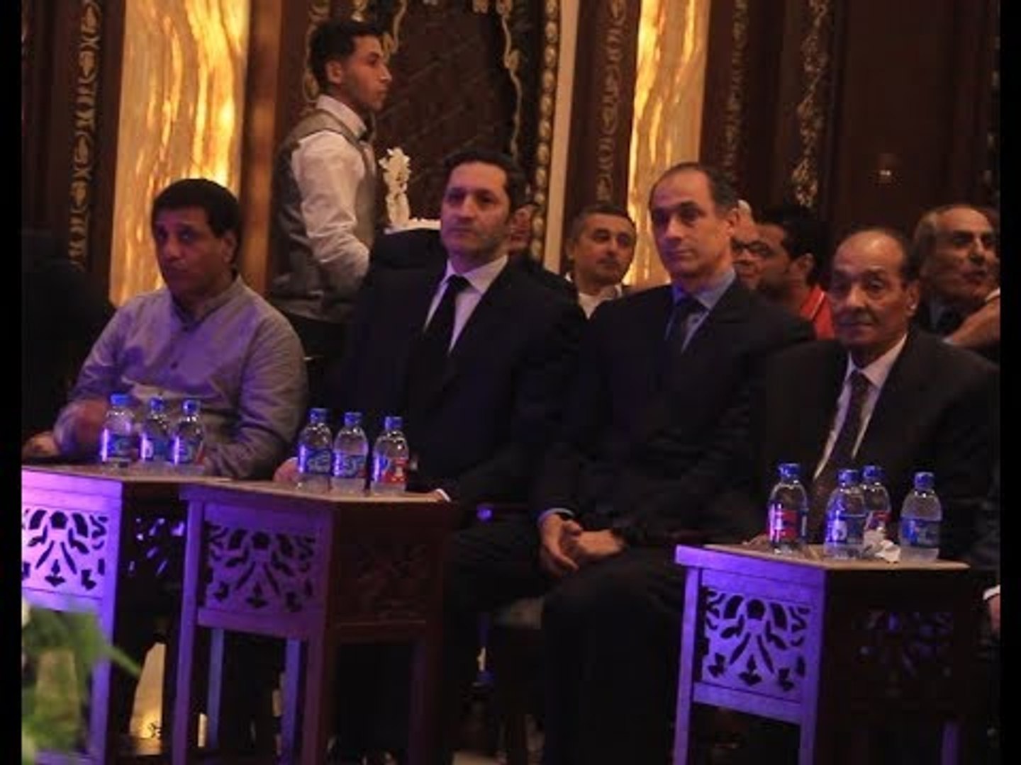 ⁣صدى البلد |  المشير طنطاوى و جمال و علاء مبارك في عقد قران نجل شوقى غريب
