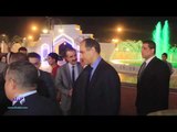 صدى البلد | حديث خاص بين حسن شحاته ونجلي مبارك في عقد قران نجل شوقى غريب