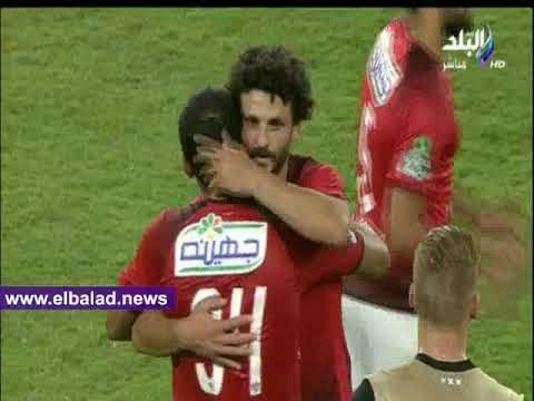 صدى البلد | لحظة خروج حسام غالي من مهرجان اعتزاله لكرة القدم