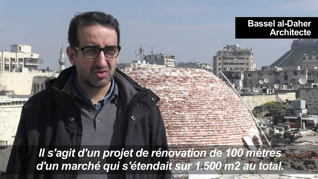 En Syrie, un vieux souk d'Alep reprend des couleurs