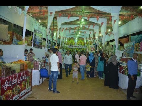 صدى البلد | مئات المواطنين يقبلون على معارض أهلا رمضان