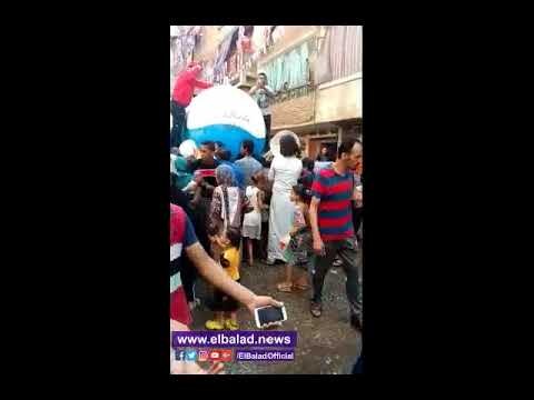 صدى البلد | شاهد .. مأساة المواطنين فى «عين شمس» بسبب انقطاع المياه