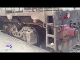 صدى البلد | شاهد .. اثار حادث قطار الإسماعيلية بعد خروجه عن القضبان بجسر السويس