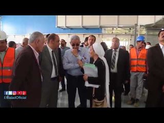 صدى البلد | وزير الصناعة يتفقد مدينة الجلود الجديدة «الروبيكي»