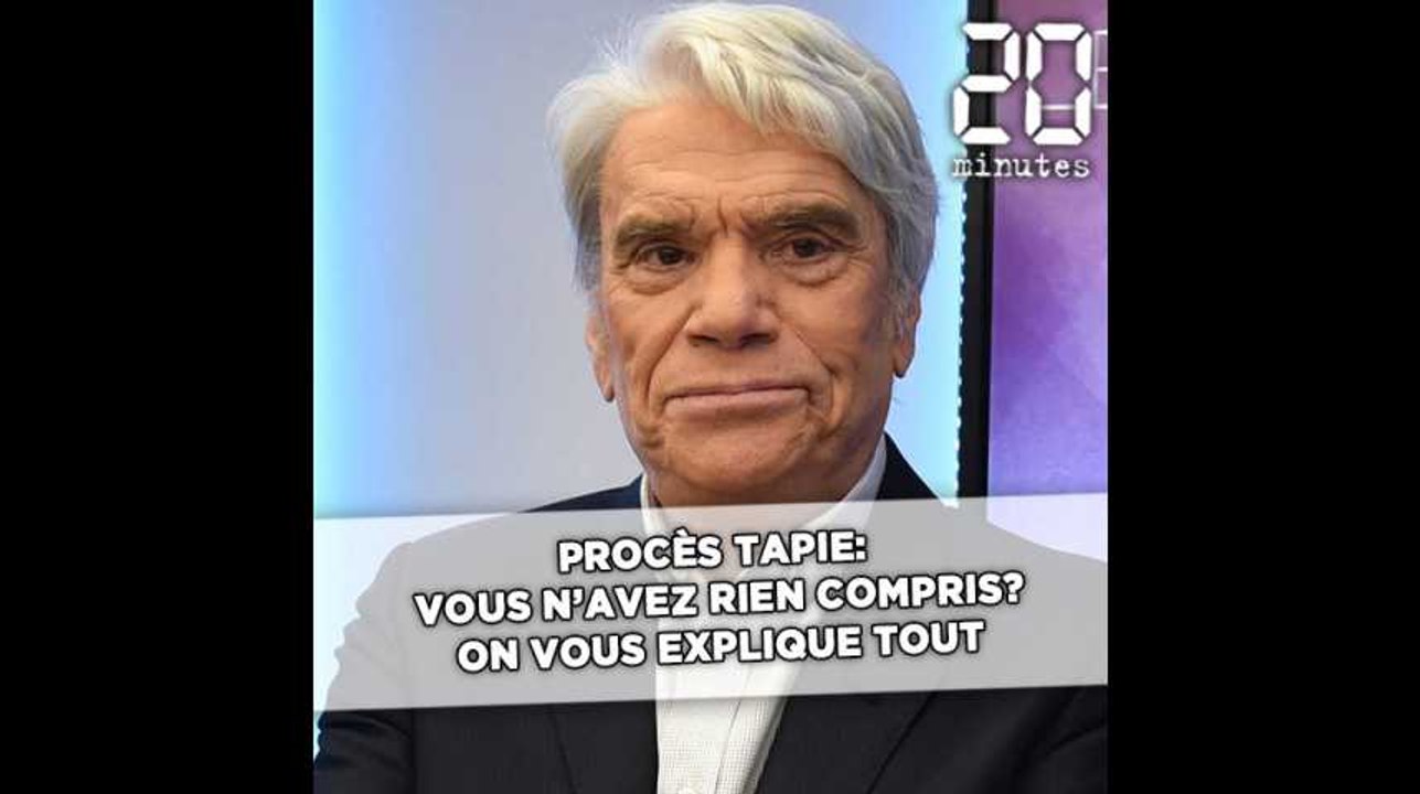 Vous n'avez rien compris au procès Bernard Tapie? On vous explique tout