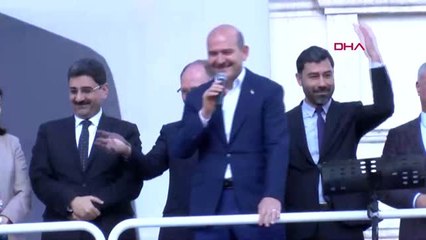 Sivas İçişleri Bakanı Soylu Sivas'ta Konuştu