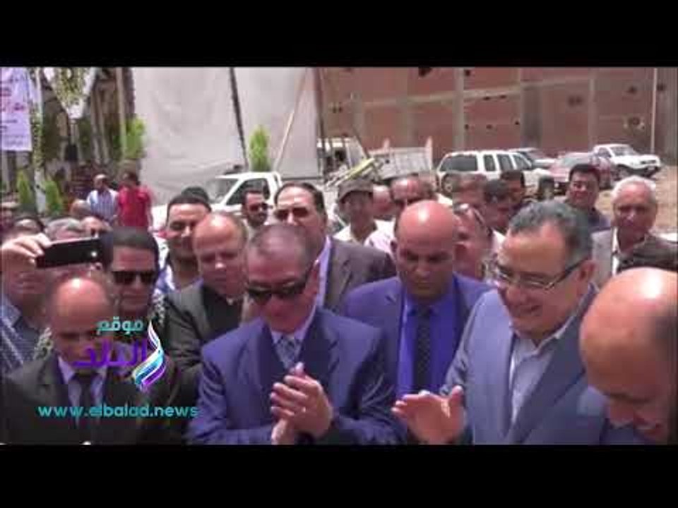 صدى البلد |محافظ كفر الشيخ يضع حجر أساس مشروع "تحيا مصر" لإسكان الشباب
