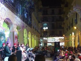 صدى البلد |»حضور جماهيري كبير في خامس ليالي "المقامات الروحية"