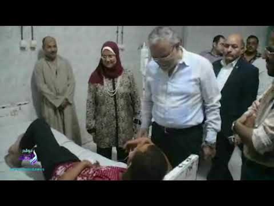صدى البلد | محافظ المنيا يتابع مستوي الخدمة الطبية بالمستشفى العام